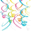 Swirls Flerfärgad Hängande Dekoration