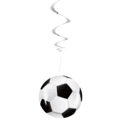 Swirls Fotboll Takdekoration