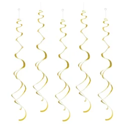 Swirls Guld Hängande Dekoration