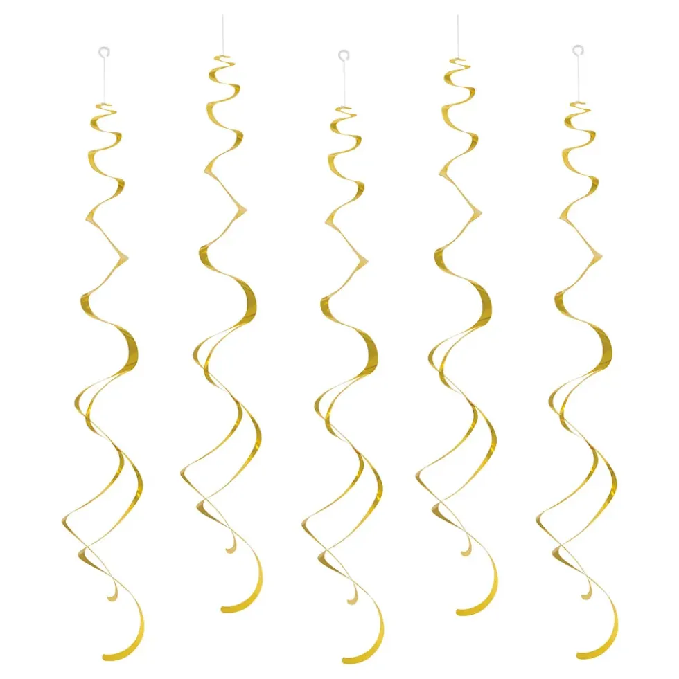 Swirls Guld Hängande Dekoration