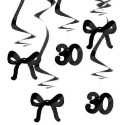 Swirls Siffra 30 Svart