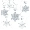 Swirls Snöflingor