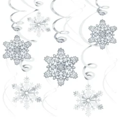 Swirls Snöflingor