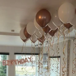 Takballonger Roséguld