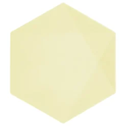 Tallrikar Hexagonala Vert Decor Gul