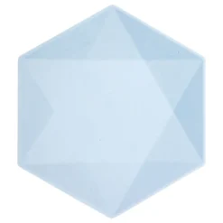 Tallrikar Hexagonala Vert Decor Blå