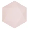 Tallrikar Hexagonala Vert Decor Rosa
