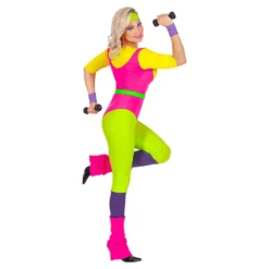 80-tals Aerobics Instruktör Maskeraddräkt