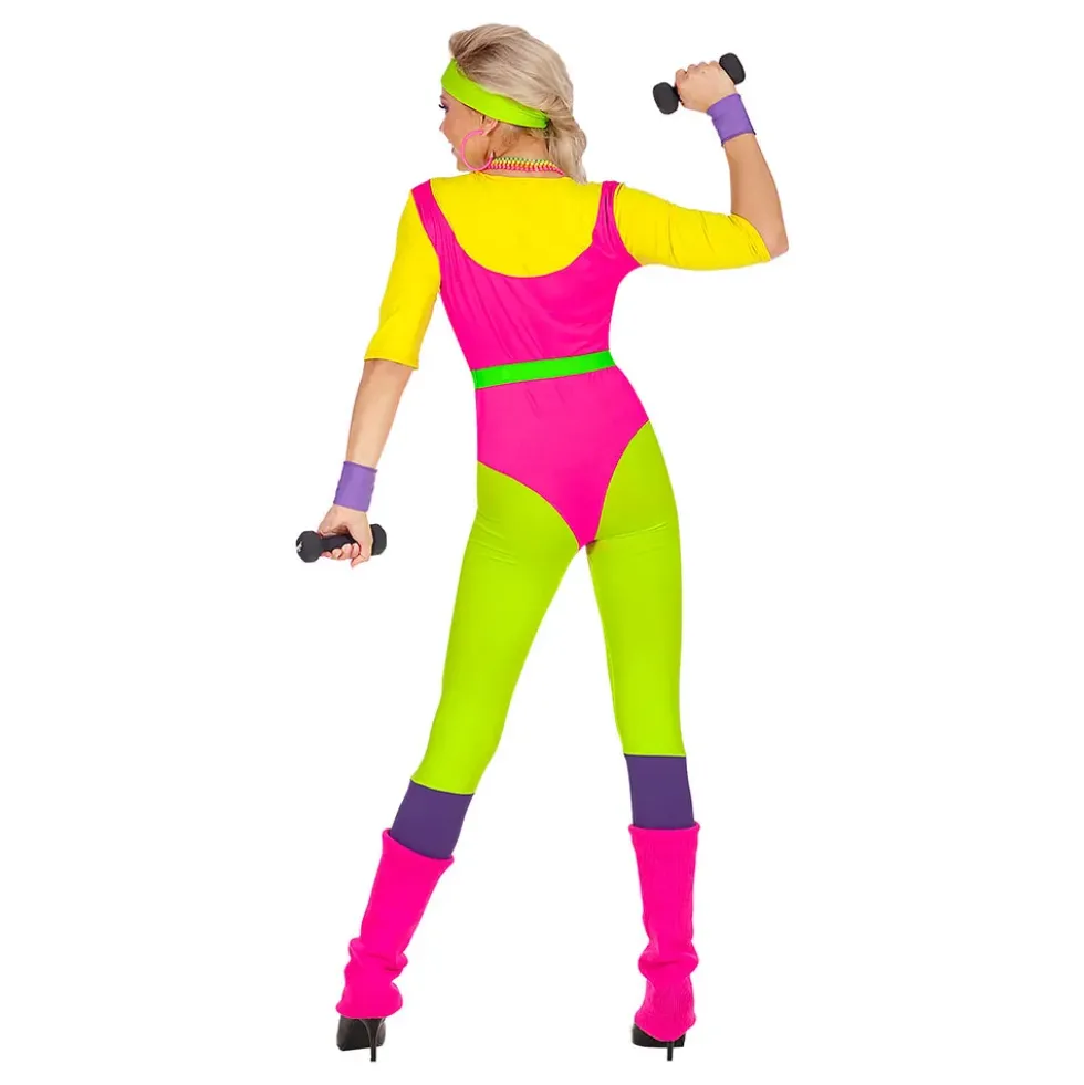 80-tals Aerobics Instruktör Maskeraddräkt