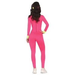 80-tals Aerobics Rosa Maskeraddräkt
