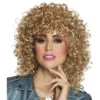80-tals Club Blond Peruk