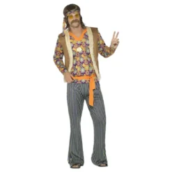 60-tals Hippiekille Maskeraddräkt