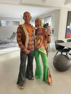 60-tals Hippiekille Maskeraddräkt