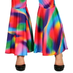 70-tals Neon Bomb Jumpsuit Maskeraddräkt