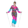 80-tals Retro Skidoverall Maskeraddräkt