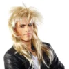 80-tals Rockare Blond Peruk