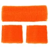 80-tals Svettband Kit Neonorange