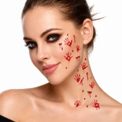 Tatueringar Blodiga Handavtryck