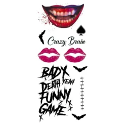 Tatueringar Evil Joker
