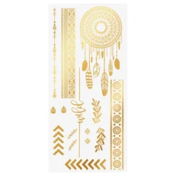 Tatueringar Guld Hippie