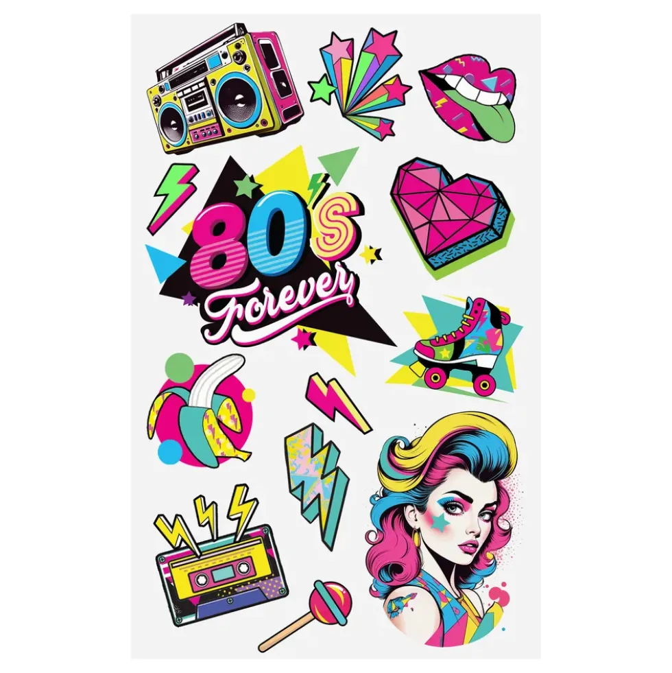 Tatueringar 80's Forever