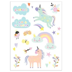 Tatueringar Unicorns & Rainbows