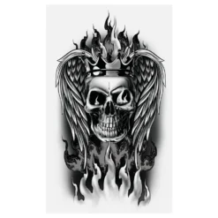 Tatuering Dödskalle