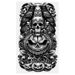Tatuering Killer Pumpkin