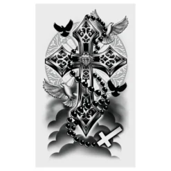 Tatuering Kors