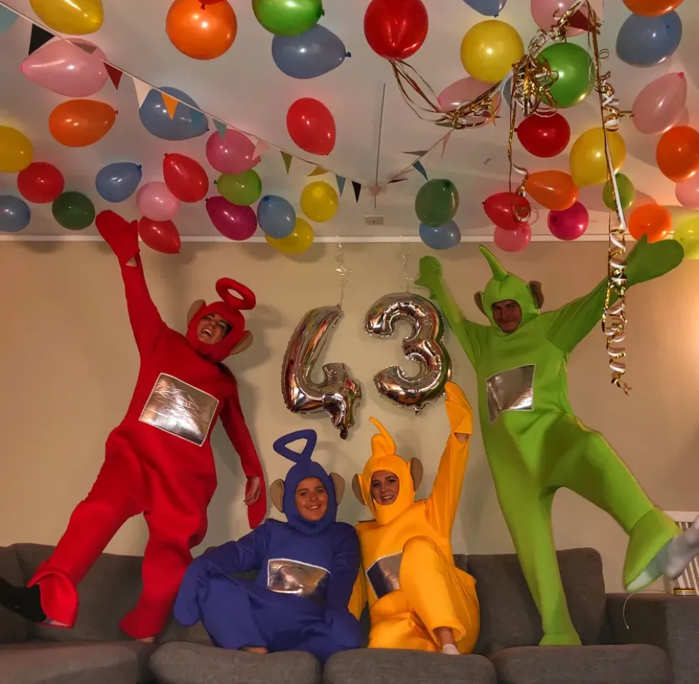 Teletubbies Dipsy Maskeraddräkt
