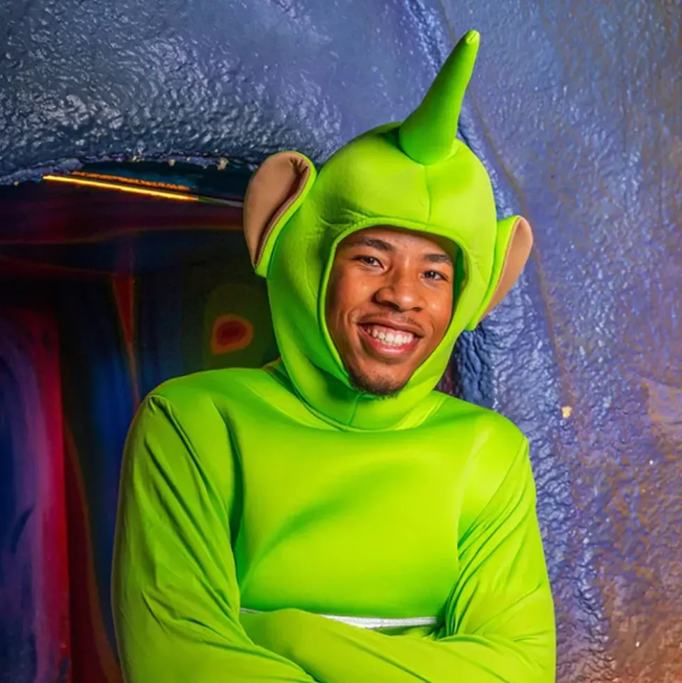 Teletubbies Dipsy Maskeraddräkt