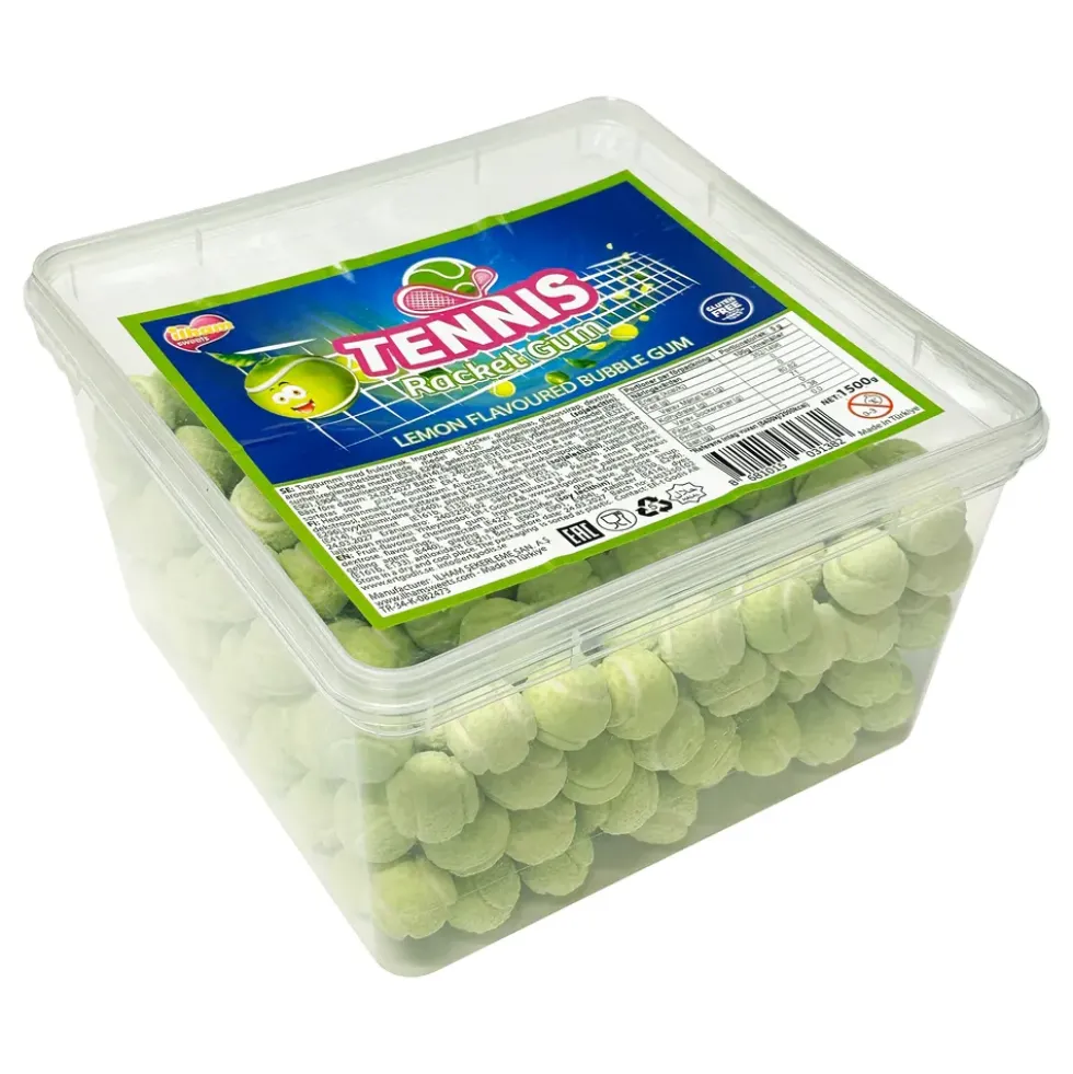 Tennis Bubble Gum Storpack