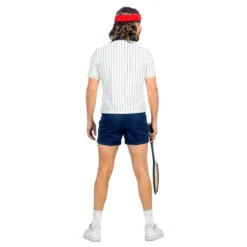Tennisspelare Retro Herr Maskeraddräkt