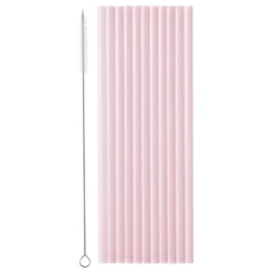 Återanvändbara Sugrör Rosa