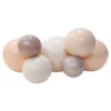 Återanvändbar Ballonggirlang Beige Mix