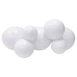 Återanvändbar Ballonggirlang Vit