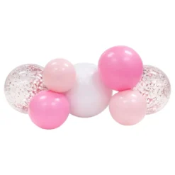 Återanvändbar Ballonggirlang Rosa Mix