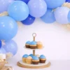 Återanvändbar Ballonggirlang Blå Mix