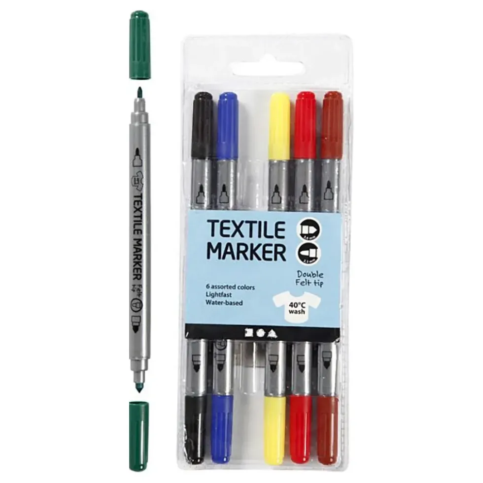 Textilpennor Tusch