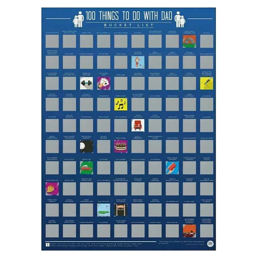 100 Things To Do With Dad Bucket List Skraptavla