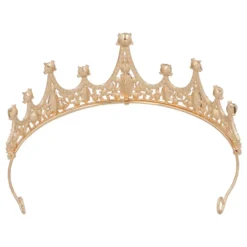 Tiara i Metall Roséguld