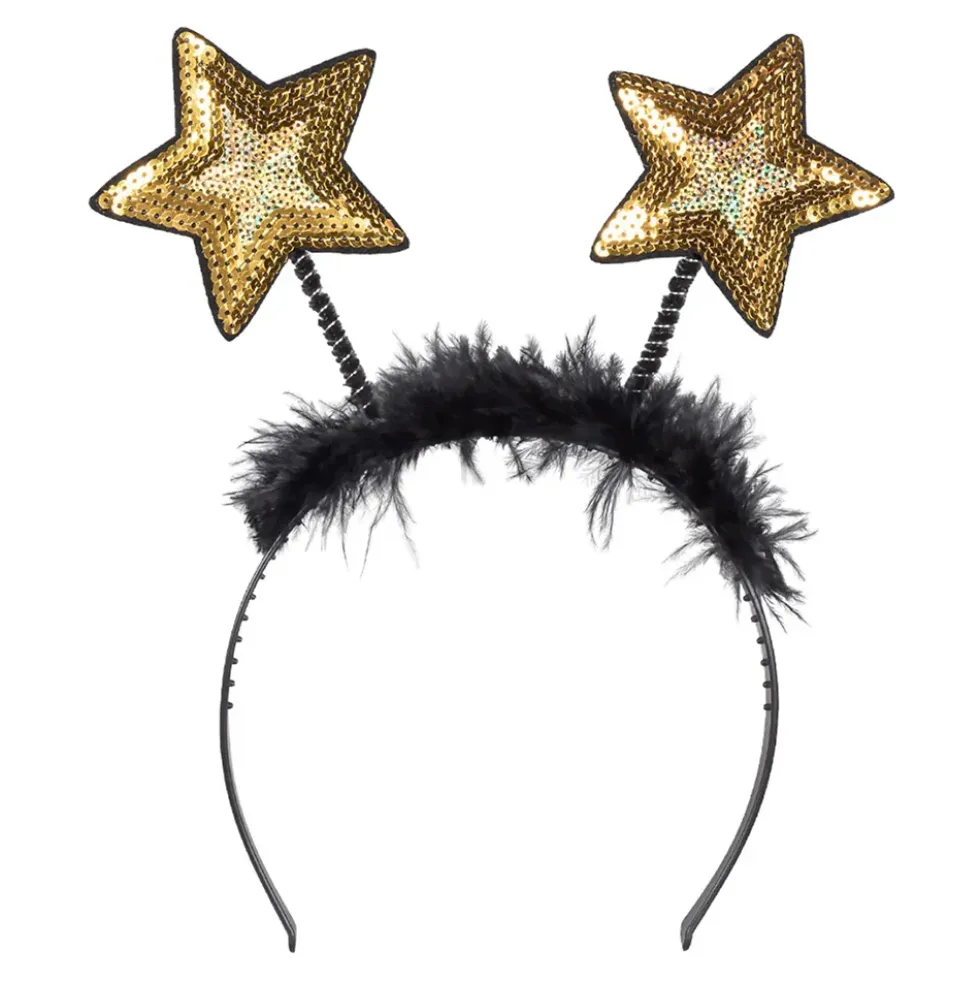 Tiara med Stjärnor Guld