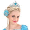 Tiara Silver med Turkosa Stenar