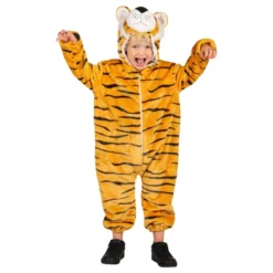 Tiger Onesie Barn Maskeraddräkt