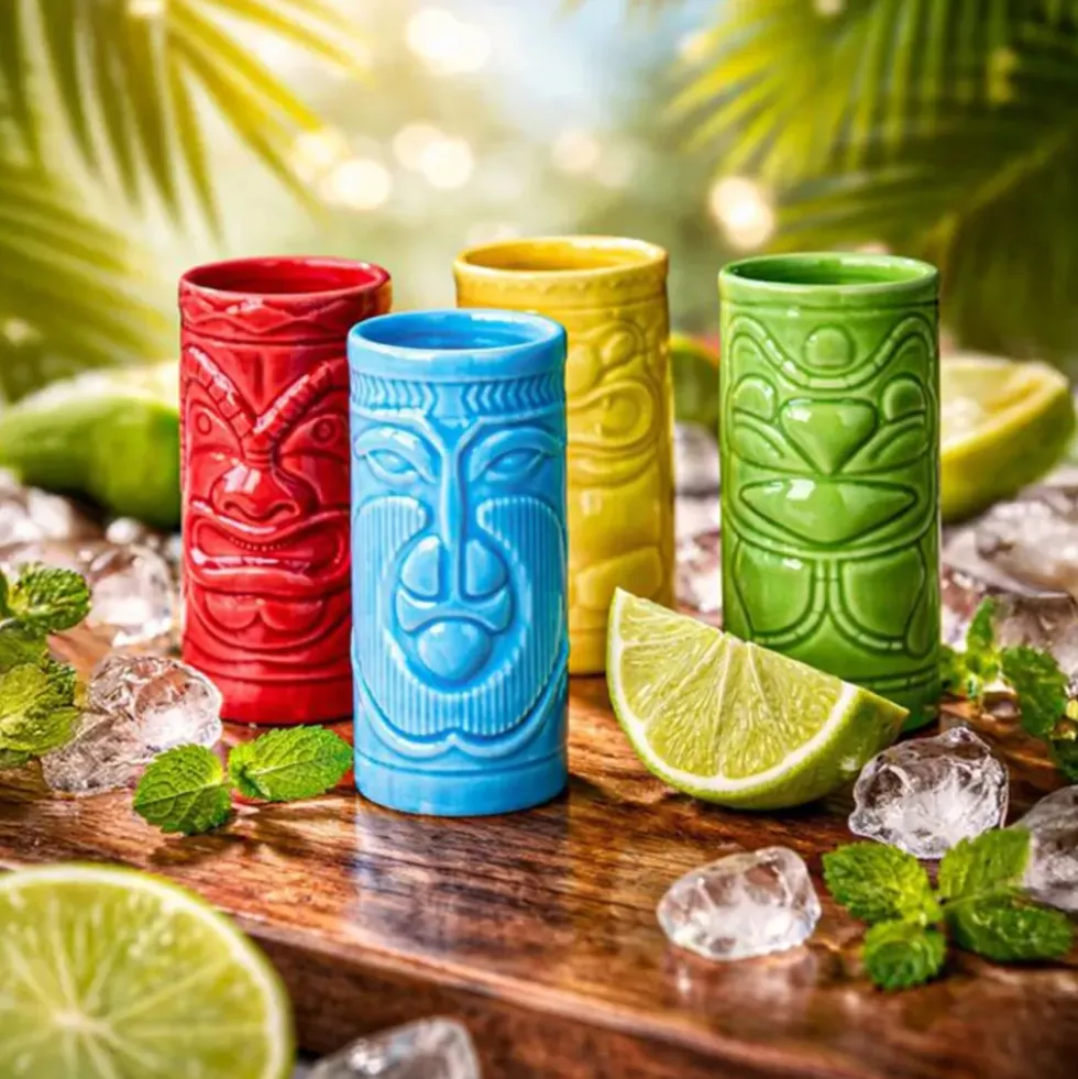 Tiki Shotglas Set