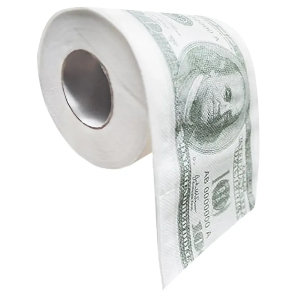 Toalettpapper Dollarsedlar