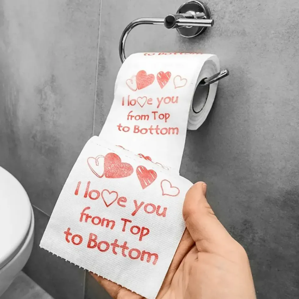 Toalettpapper I Love You