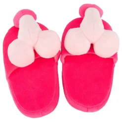 Tofflor med Penis Rosa