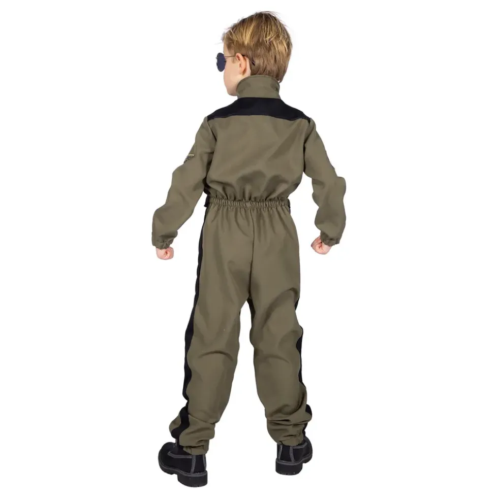 Top Pilot Barn Maskeraddräkt