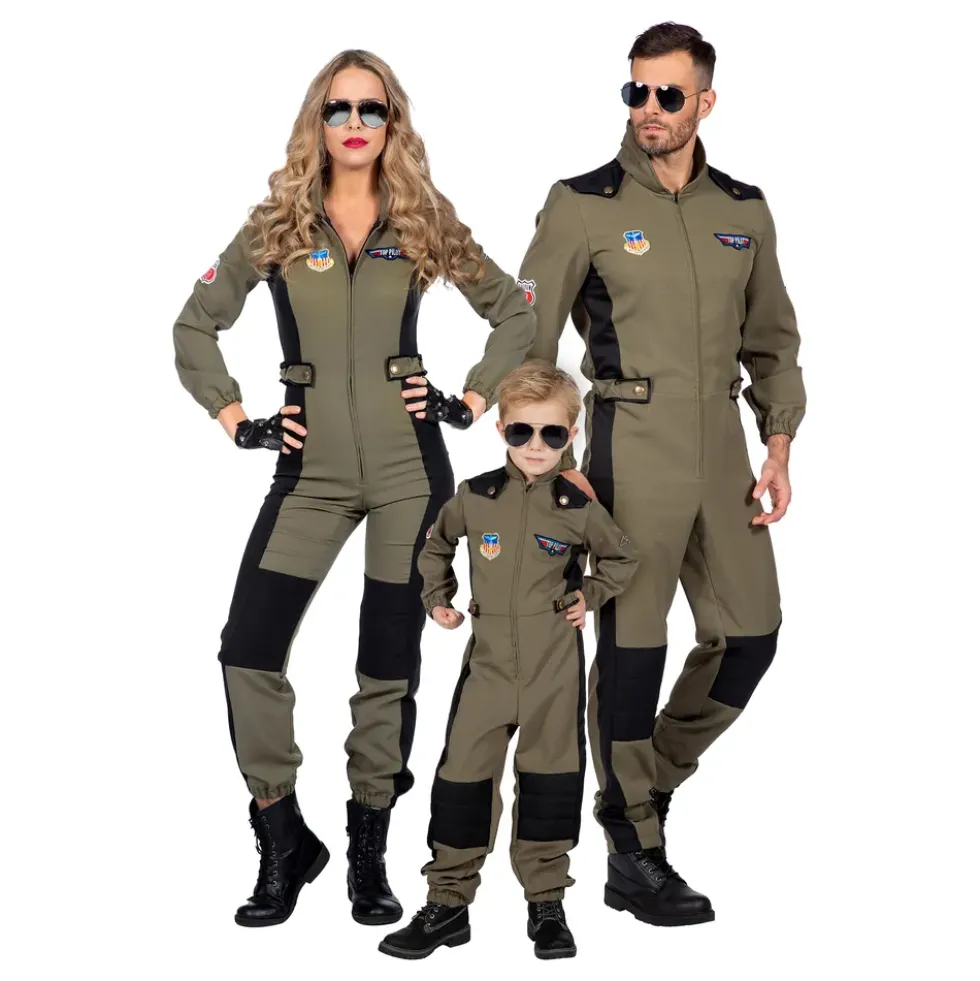 Top Pilot Herr Maskeraddräkt